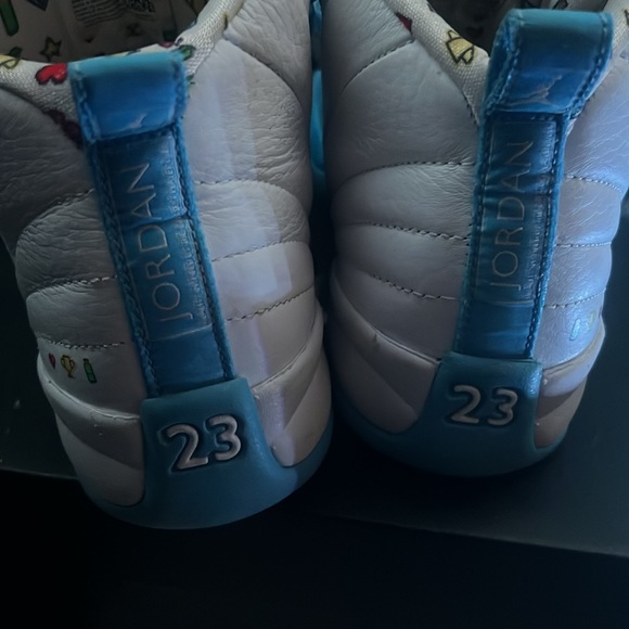 2022 Air Jordan 12 Retro GS ‘Emoji sz6.5Y - Picture 5 of 7